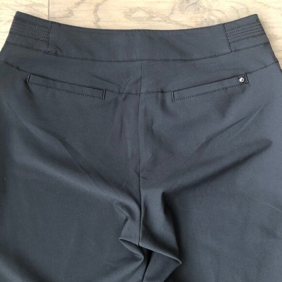 Tail Athletic Poly Spandex 4 Pocket Bermuda Classic Golf Shorts Black Sz 8 NWOT - Picture 6 of 9